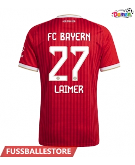 Günstige Bayern Munich Konrad Laimer #27 Heimtrikot Damen 2026-27 Kurzarm